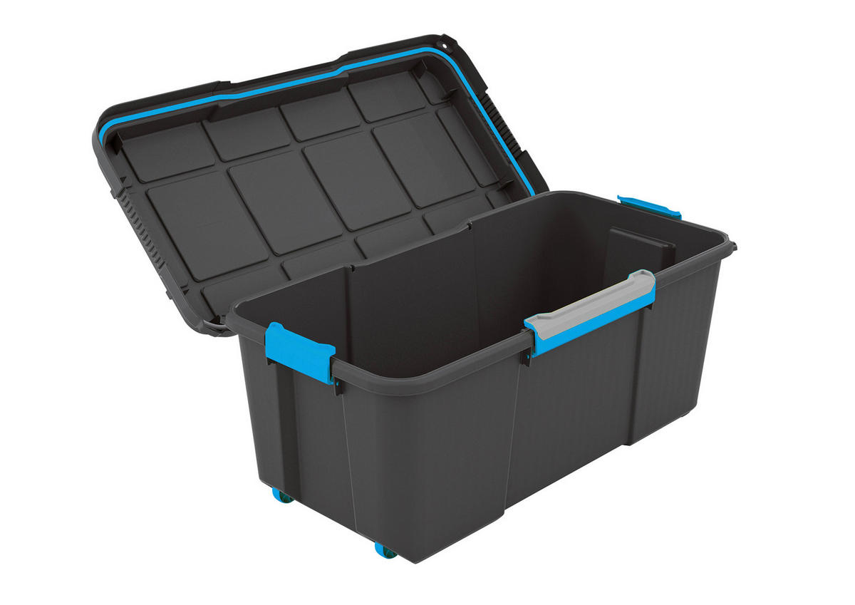 WERKZEUGKOFFER  - Blau/Schwarz, KONVENTIONELL, Kunststoff (39,5/35/78cm) - Keter