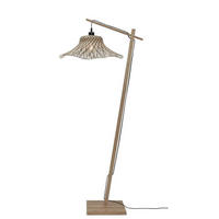 STOJACÍ LAMPA, 77/50/150 cm - černá/přírodní barvy, Trend (77/50/150cm) - Good & Mojo