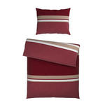 BETTWÄSCHE Mavie Satin 140/200 cm  - Rot, KONVENTIONELL, Textil (140/200cm) - Novel