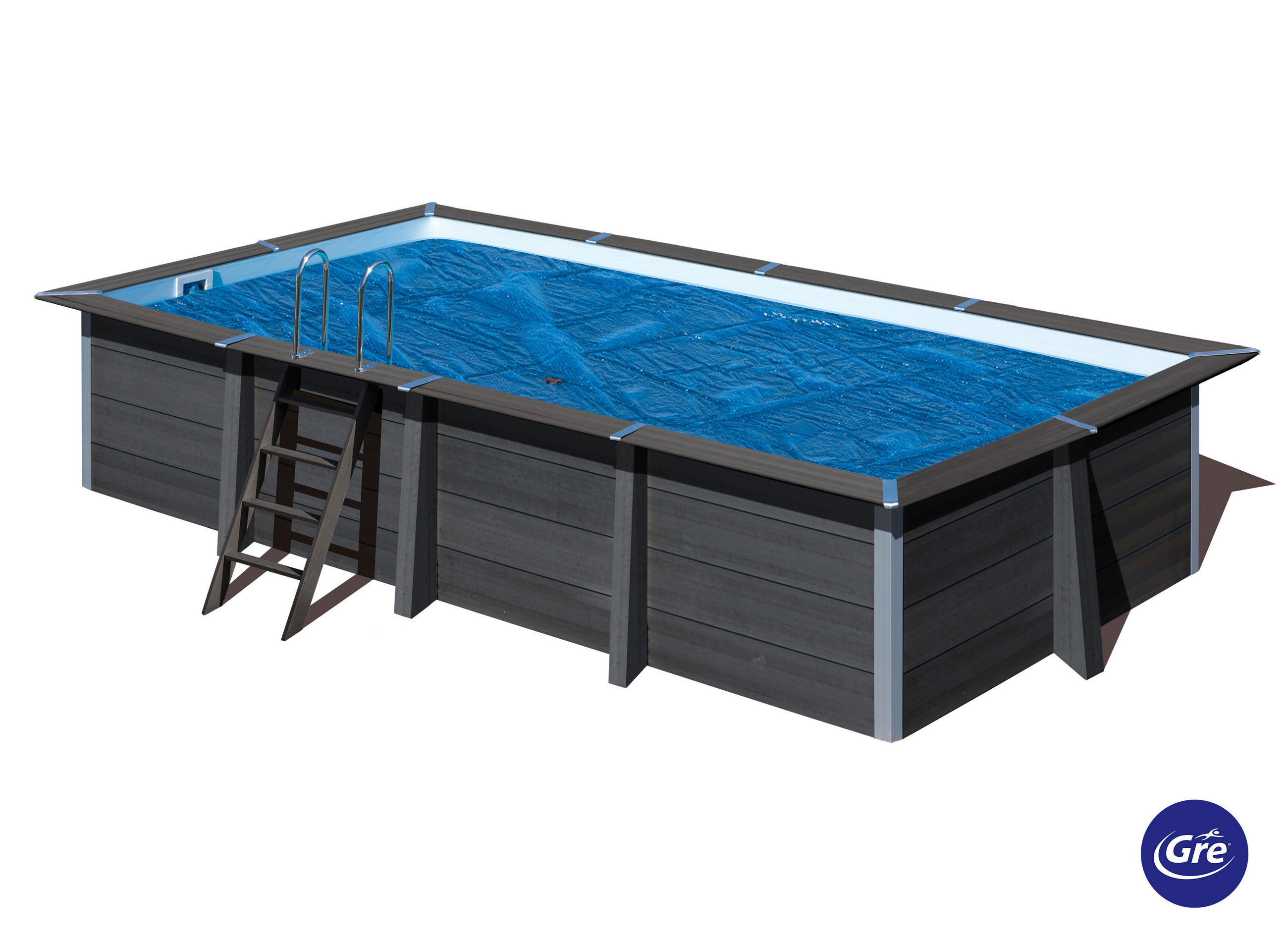 POOLABDECKPLANE 135/275 cm  - Blau, KONVENTIONELL, Kunststoff (135/275cm) - Gre
