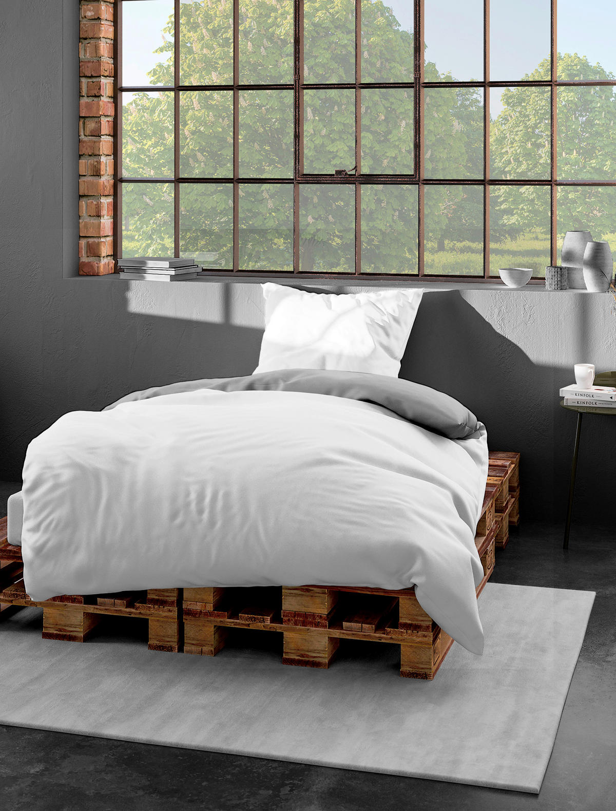 BETTWÄSCHE Renforcé 240/220 cm  - Weiß, KONVENTIONELL, Textil (240/220cm) - Bierbaum