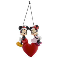 DEKOHÄNGER Mickey & Minnie  - Multicolor, Trend, Kunststoff - Disney