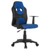 OTOČNÁ ŽIDLE PRO MLÁDEŽ, modrá, černá - modrá/černá, Basics, plast (54/90-100/48cm) - MID.YOU