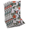 SESSELAUFLAGENSET in Hellgrau, Grün Floral  - Hellgrau/Grün, Basics, Textil (48/5/118cm)