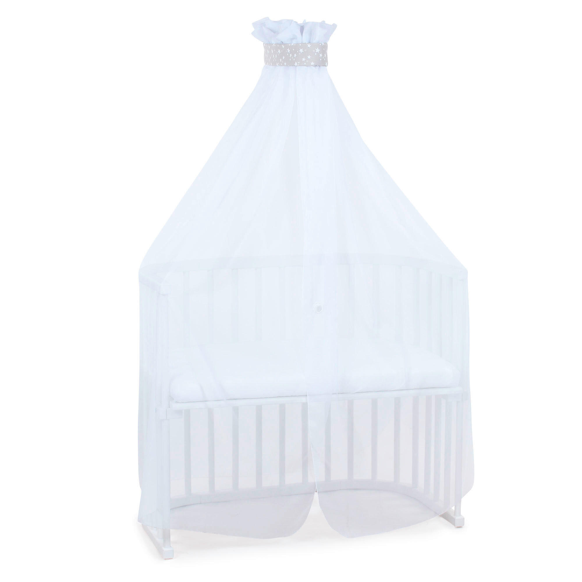 MÜCKENNETZ - Hellgrau, Basics, Textil (310/160/0,1cm) - Babybay