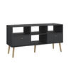 TV-MÖBEL i grå, ekfärgad  - grå/ekfärgad, Design, trämaterial (117,2/60,8/39,1cm) - Best Price