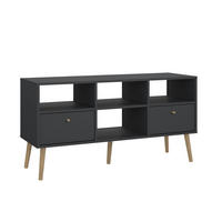 TV-MÖBEL i grå, ekfärgad  - grå/ekfärgad, Design, trämaterial (117,2/60,8/39,1cm) - Best Price