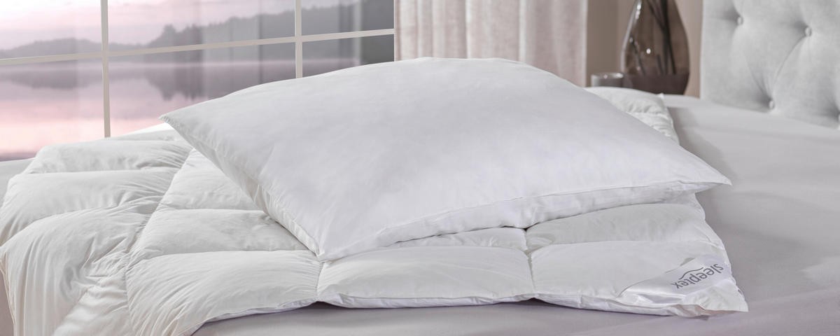 PÁRNA 70/90 cm   - fehér, Basics, textil (70/90cm) - Sleeptex