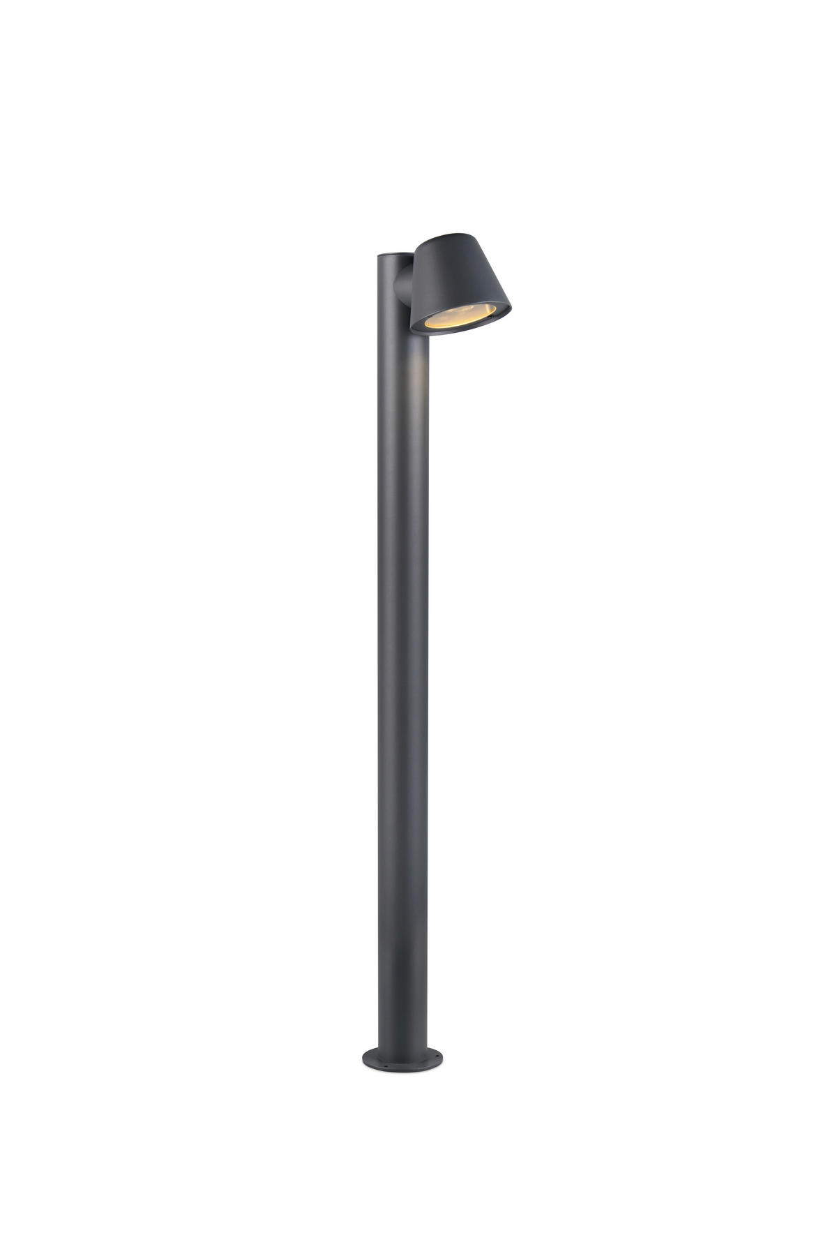 WEGELEUCHTE Beni 11.5/100/20 cm  - Klar/Anthrazit, Design, Glas/Metall (11.5/100/20cm) - Trio Leuchten