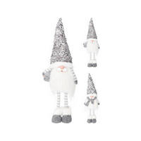 Moș Crăciun Decorativ - Basics, plastic (16/11/51cm)