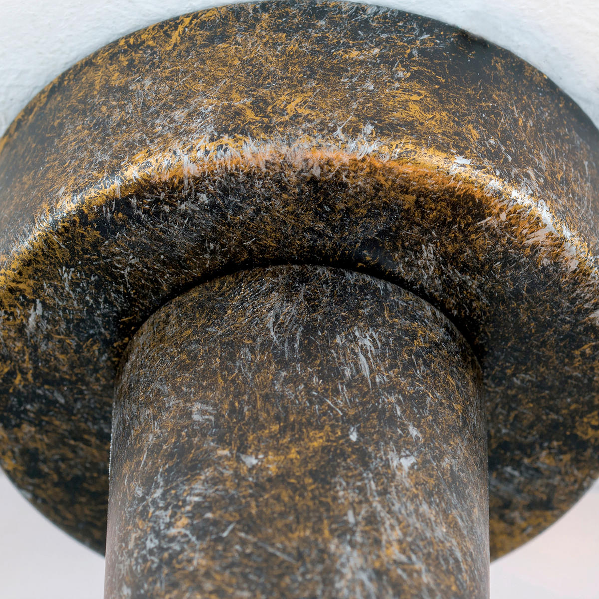 DECKENLEUCHTE Retro 8/8,5 cm   - Bronzefarben, LIFESTYLE, Metall (8/8,5cm)