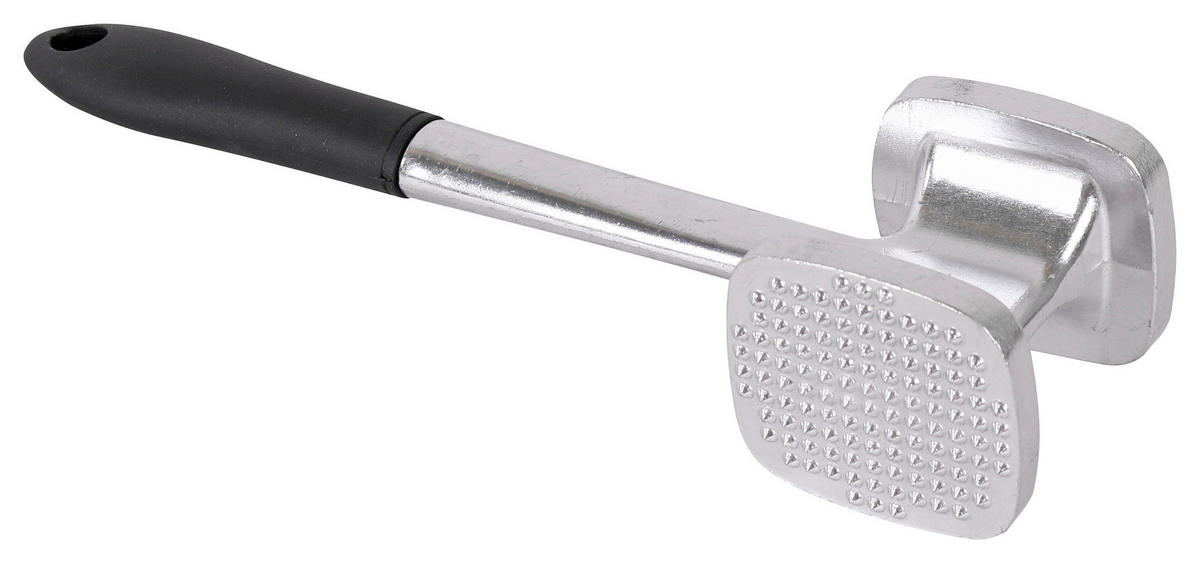 Bătător De Carne - culoare aluminiu, Basics, plastic/metal (27,5cm) - Homeware Profession.