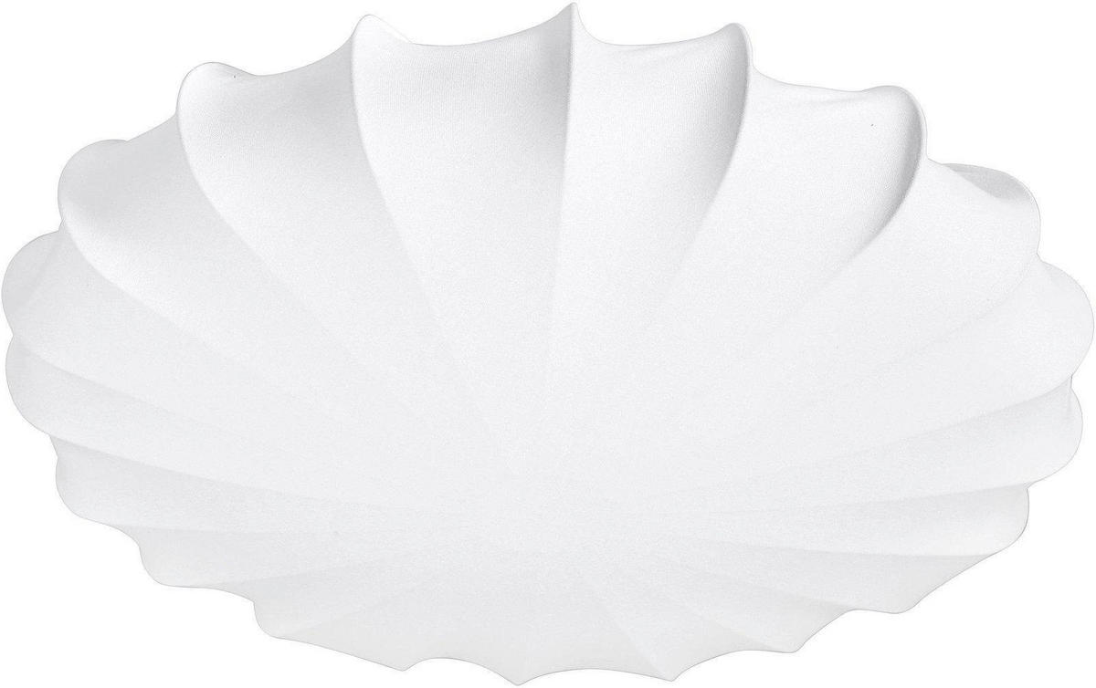 DECKENLEUCHTE  42/18 cm    - Weiß, Trend, Textil (42/18cm)
