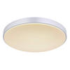 STROPNA LED-SVETILKA   //2700-6500 K/230 V/ - srebrne barve/bela, Basics, kovina/umetna masa (41/6cm) - Globo