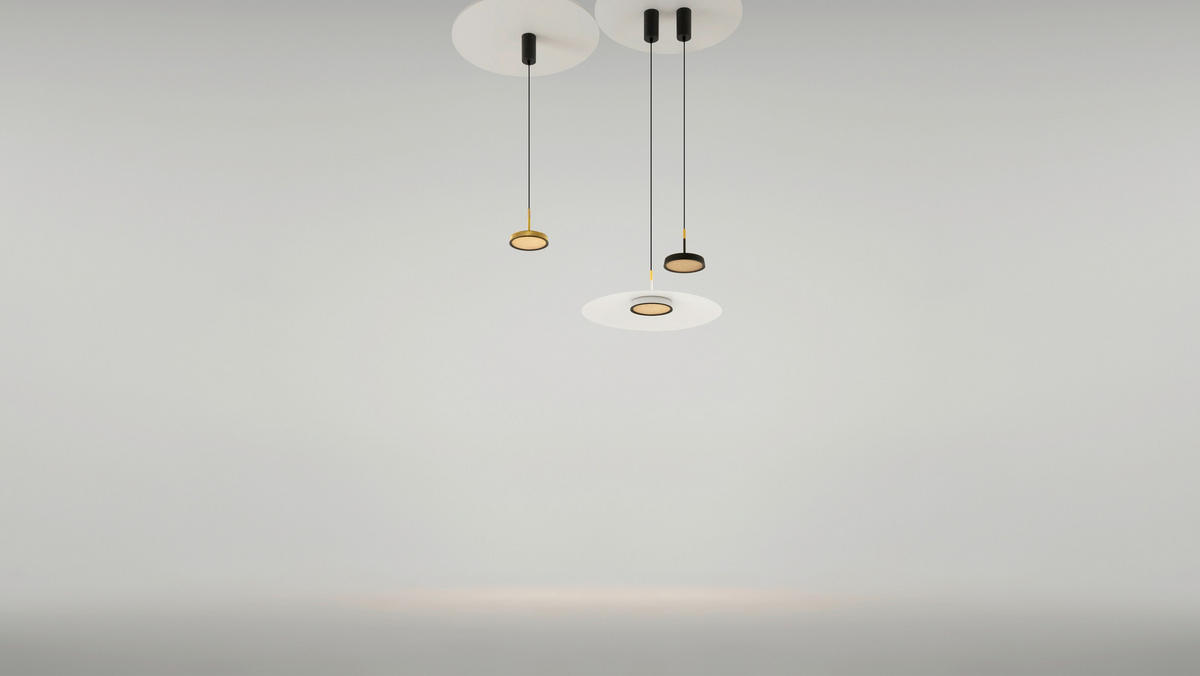 PENDELLAMPA El 15.3/327 cm  - svart, Design, metall (15.3/327cm) - MAYTONI