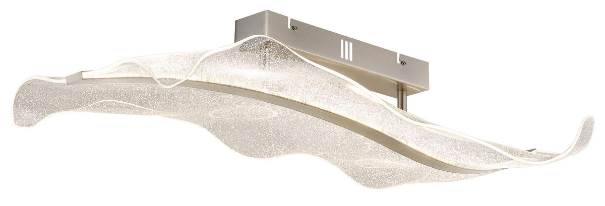 STROPNA LED-SVETILKA   //2700-6500 K// - prozorno, Design, kovina/umetna masa (80/30/18cm) - Globo