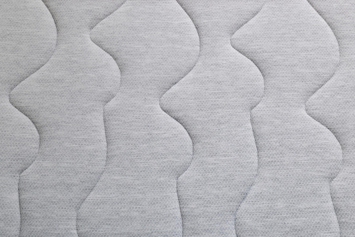 KOMFORTSCHAUMMATRATZE Optimum Flex 100/200 cm Höhe ca. 16 cm  - Grau, Basics, Textil (100/200cm) - Yatas