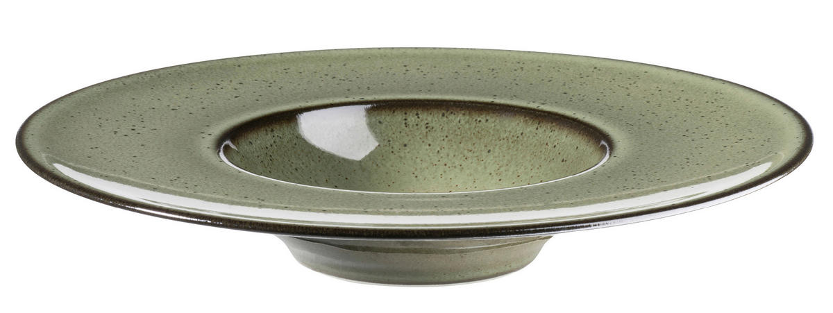 TELLERSET Ambitious 4-teilig  - Grün, Trend, Keramik (25cm) - Mäser