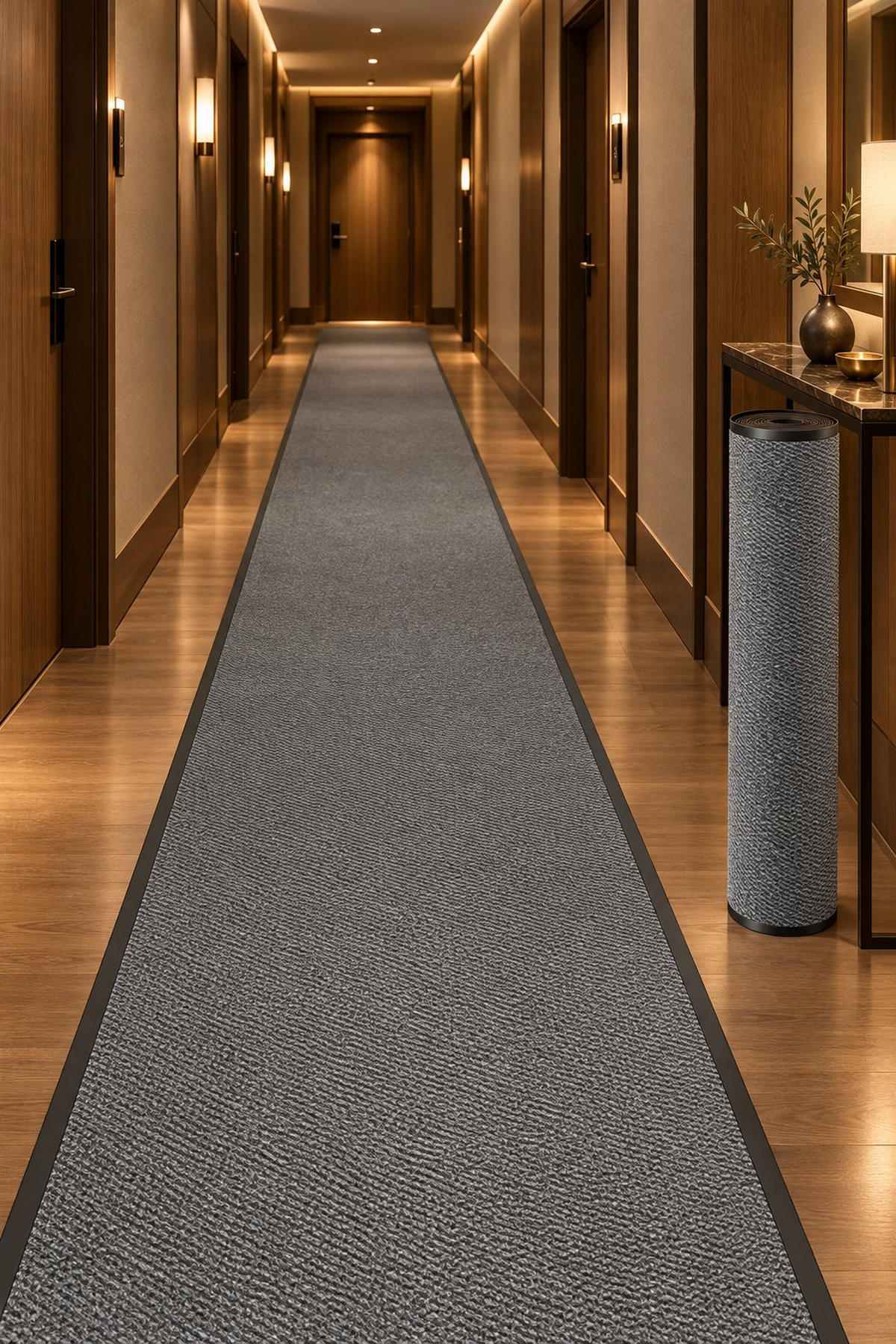 LÄUFER 120 cm Leyla  - Grau, KONVENTIONELL, Kunststoff/Textil (120cm) - Esposa