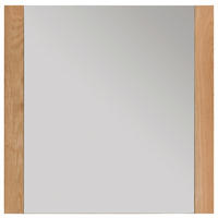 WANDSPIEGEL 80/80/3 cm  - Eichefarben, MODERN, Glas/Holz (80/80/3cm)