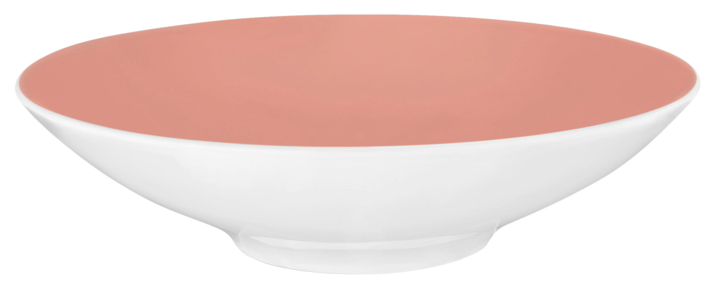 SUPPENTELLER Life Fashion Posh Rose 23 cm - Weiss/Rosa, Design, Keramik (23cm) - Seltmann Weiden