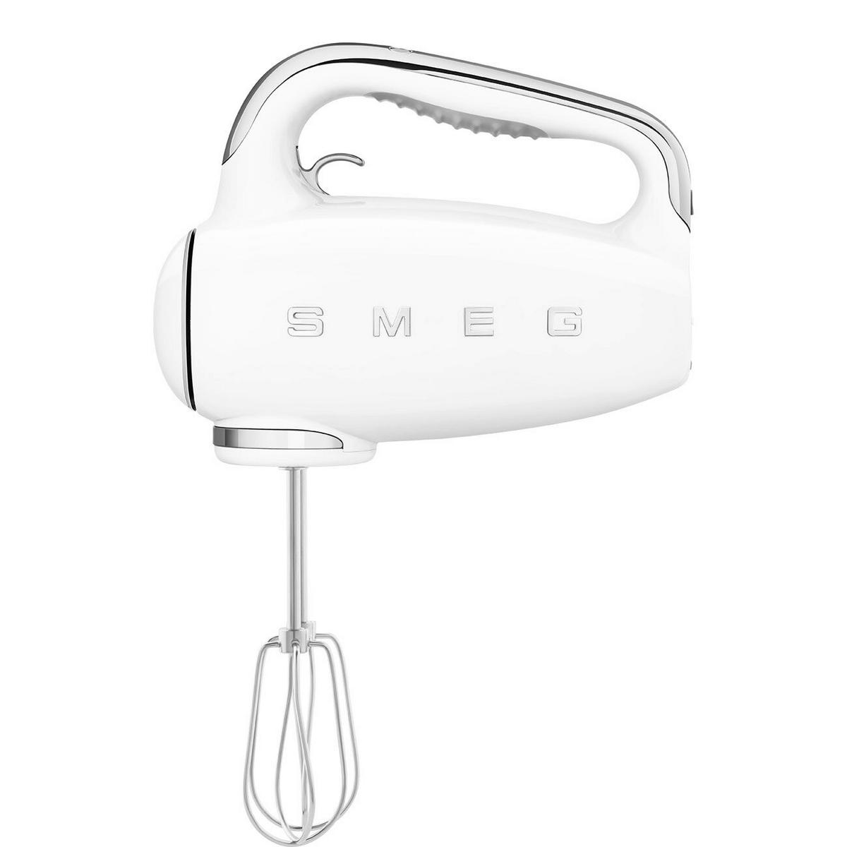 RUČNI MIKSER HMF01WHEU 50`STYLE  - bijela visoki sjaj, Basics, metal/plastika (24/29/14cm) - SMEG