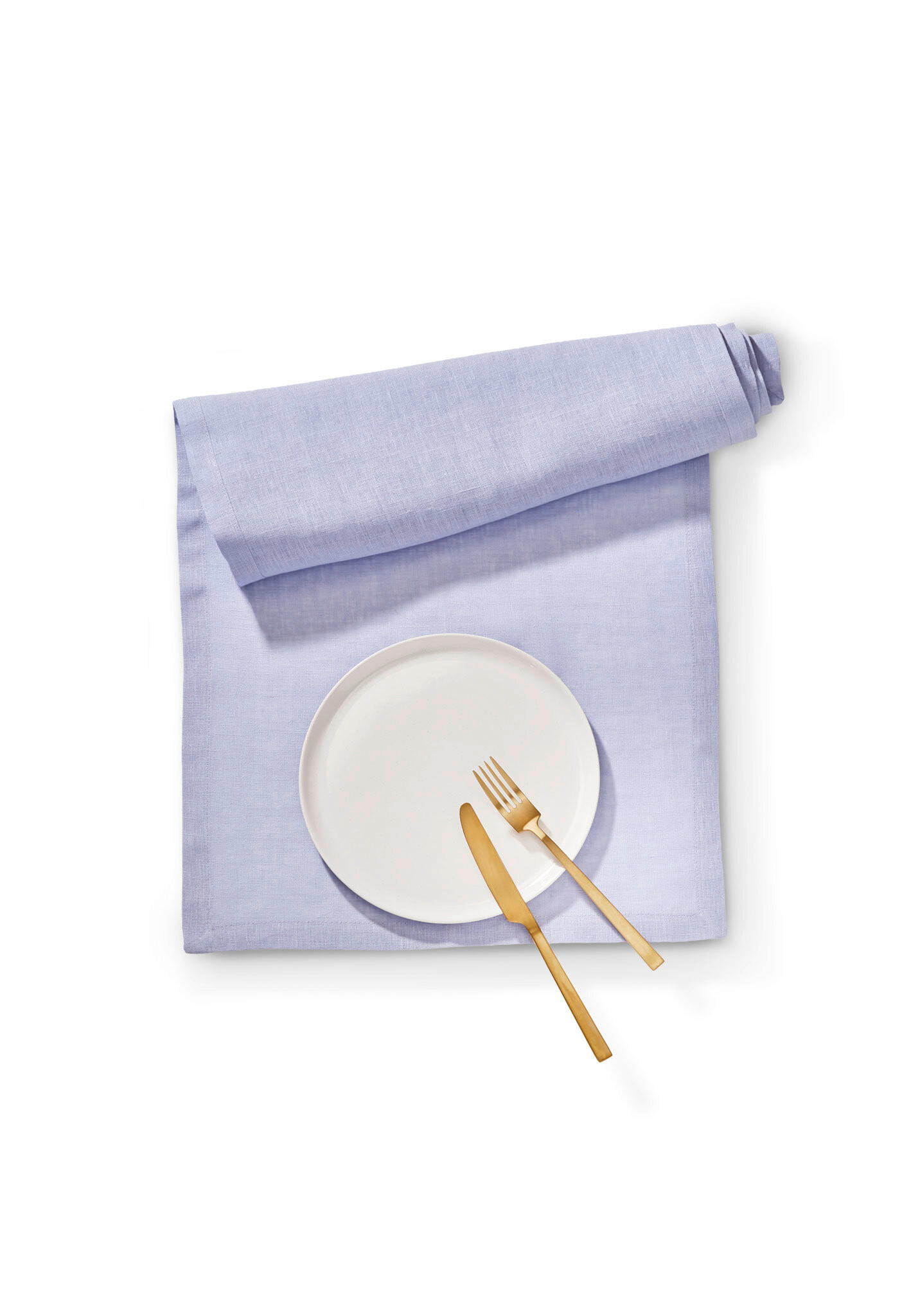 TISCHLÄUFER DODORI Textil Pastellblau 40/160 cm  - Pastellblau, Basics, Textil (40/160cm) - FYNCH-HATTON