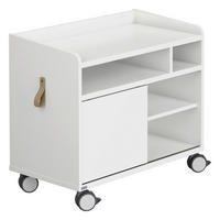 ROLLCONTAINER Weiß  - Weiß, Basics, Holzwerkstoff (75/64,9/40,5cm) - Paidi