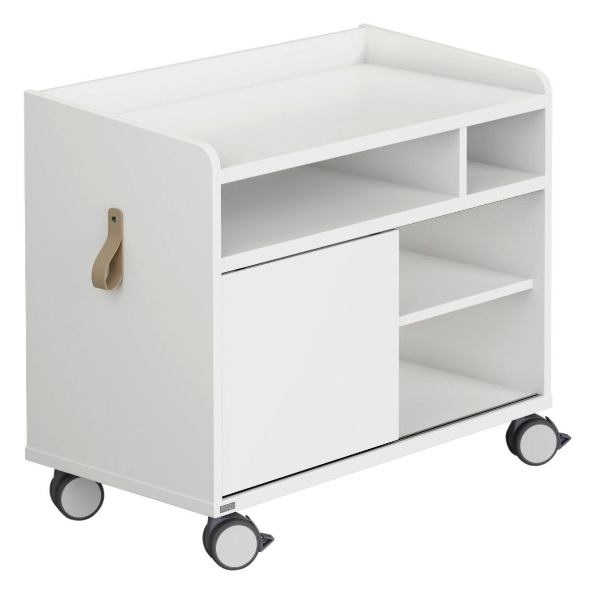 ROLLCONTAINER 75/64,9/40,5 cm  - Weiss, Basics, Holzwerkstoff (75/64,9/40,5cm) - Paidi