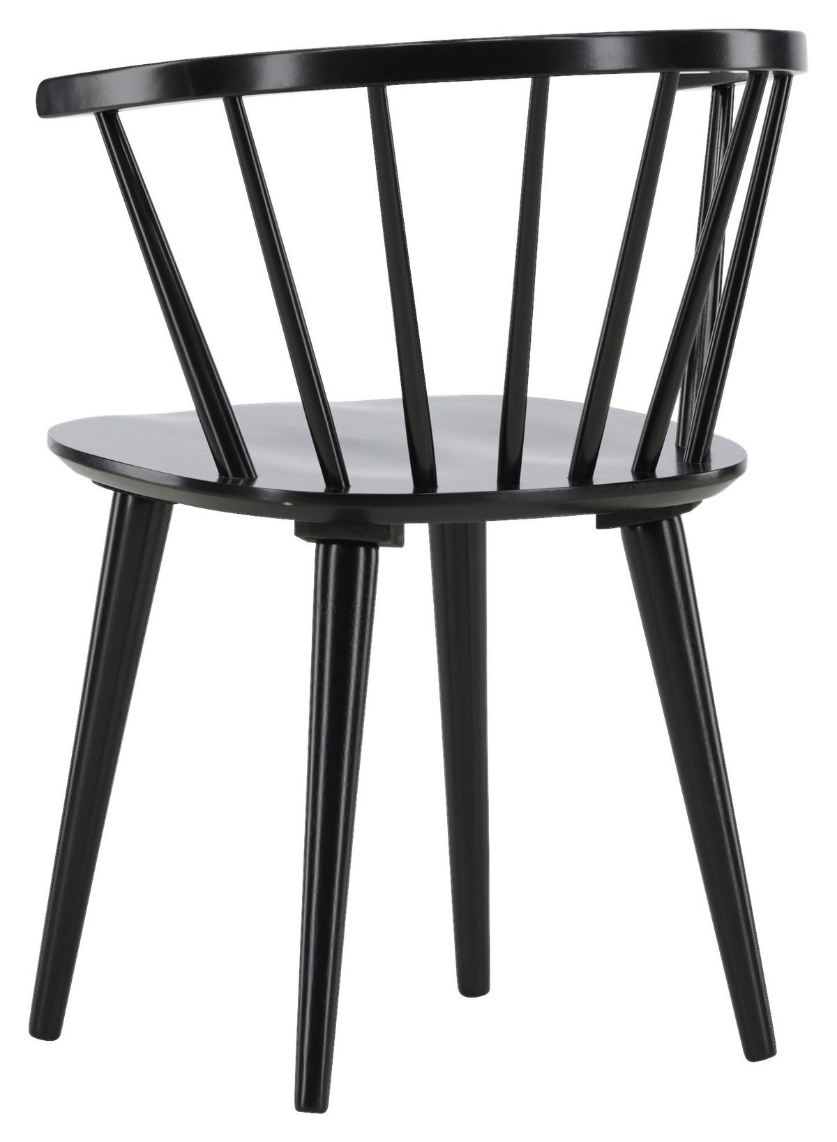 STUHL-SET 2 Stück  in  - Schwarz, Design, Holz (55/75/53cm) - Livetastic