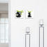 Steine, Zen Glasbild Ballance 2 Stück - Multicolor, KONVENTIONELL, Glas (20/40cm) - Eurographics