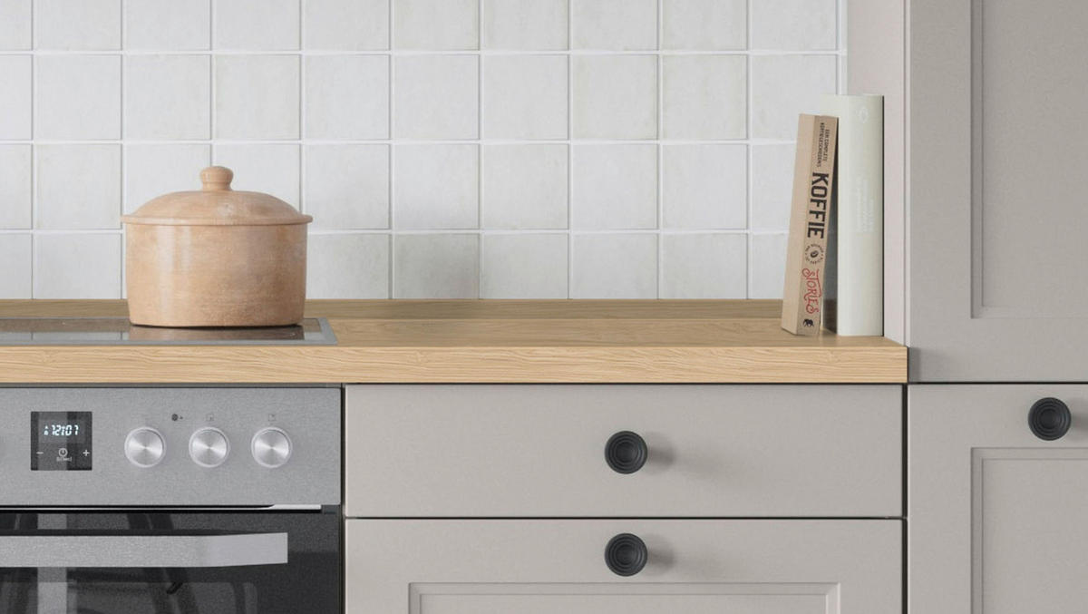 ARBEITSPLATTE 120/4/60 cm  - Eiche Artisan, MODERN, Holzwerkstoff (120/4/60cm) - Nobilia