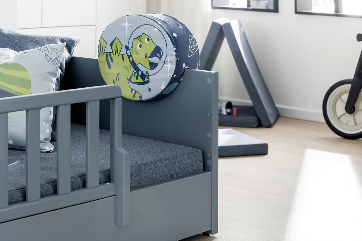 BETT 120/200 cm  in Blau  - Blau, KONVENTIONELL, Holz/Holzwerkstoff (120/200cm) - Paidi