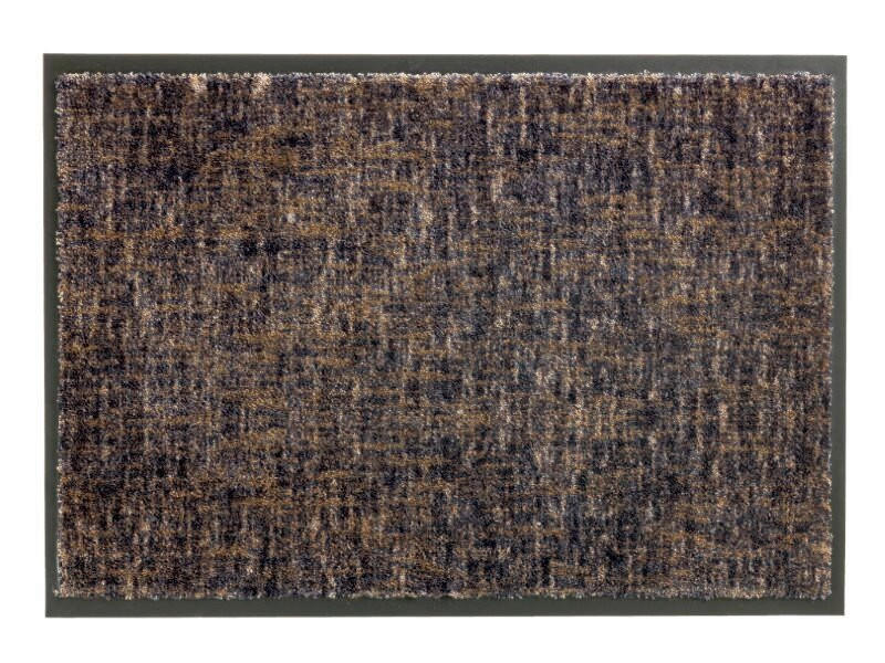 DÖRRMATTA - antracit/taupe, Klassisk, textil/plast (50/70cm) - Schöner Wohnen Teppi