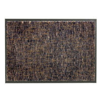 FUSSMATTE - Taupe/Anthrazit, Konventionell, Kunststoff/Textil (67/150cm) - Schöner Wohnen Teppi