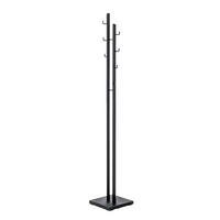 KLEIDERSTÄNDER in Schwarz 29/176/29 cm   - Schwarz, Design, Metall (29/176/29cm)