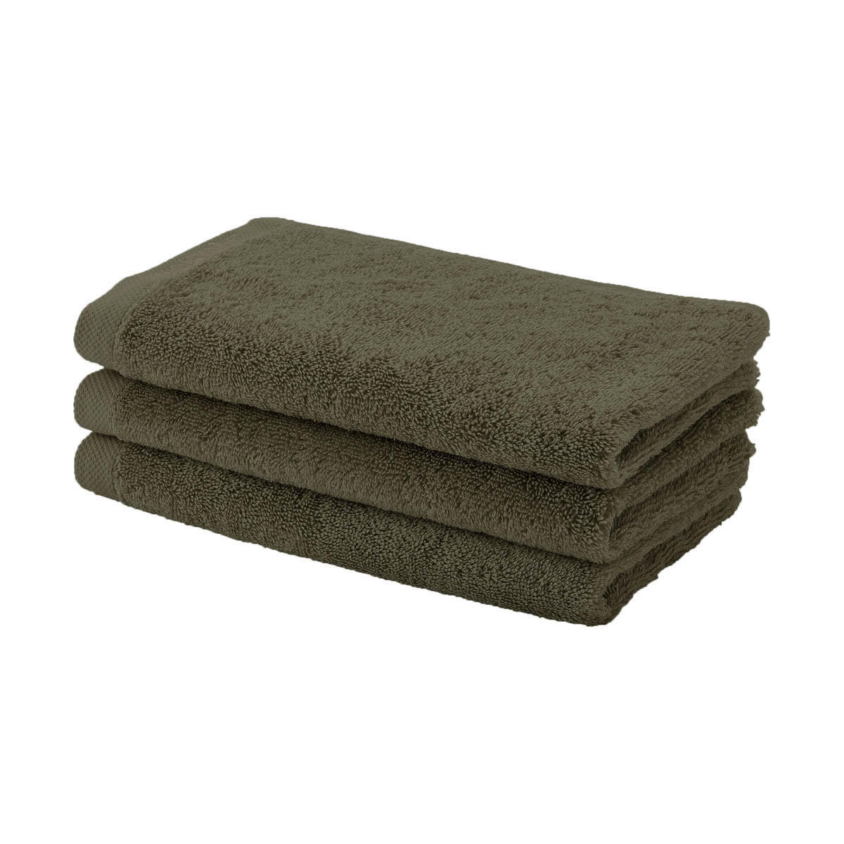 GÄSTETUCH LONDON Dunkelgrün 30/50 cm  - Dunkelgrün, Basics, Textil (30/50cm) - Aquanova