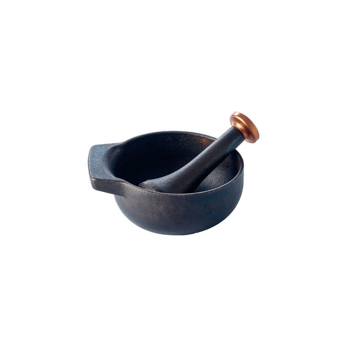 MÖRSERSET    - Schwarz, Basics, Metall (11cm)