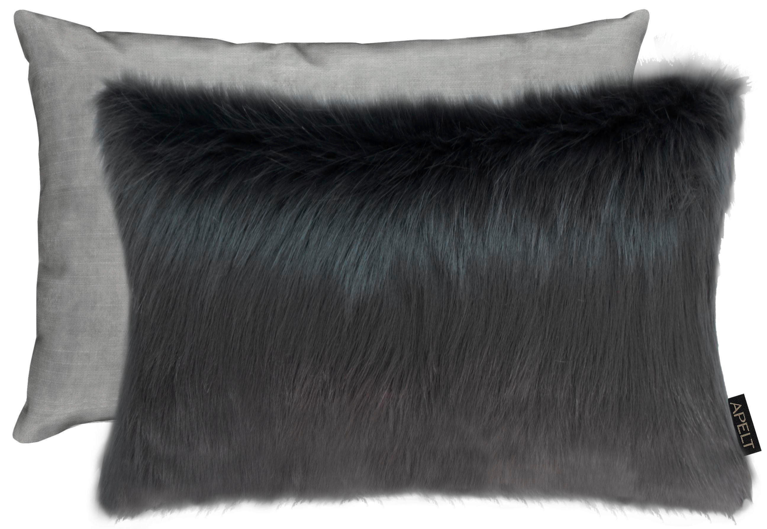 ZIERKISSEN 35/45 cm - Grau, Basics, Textil (35/45cm) - Apelt