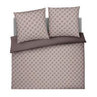 BETTWÄSCHE 3-teilig JOOP! CORNFLOWER DOUBLE Jersey 200/200 cm  - Taupe, Basics, Textil (200/200cm) - Joop!