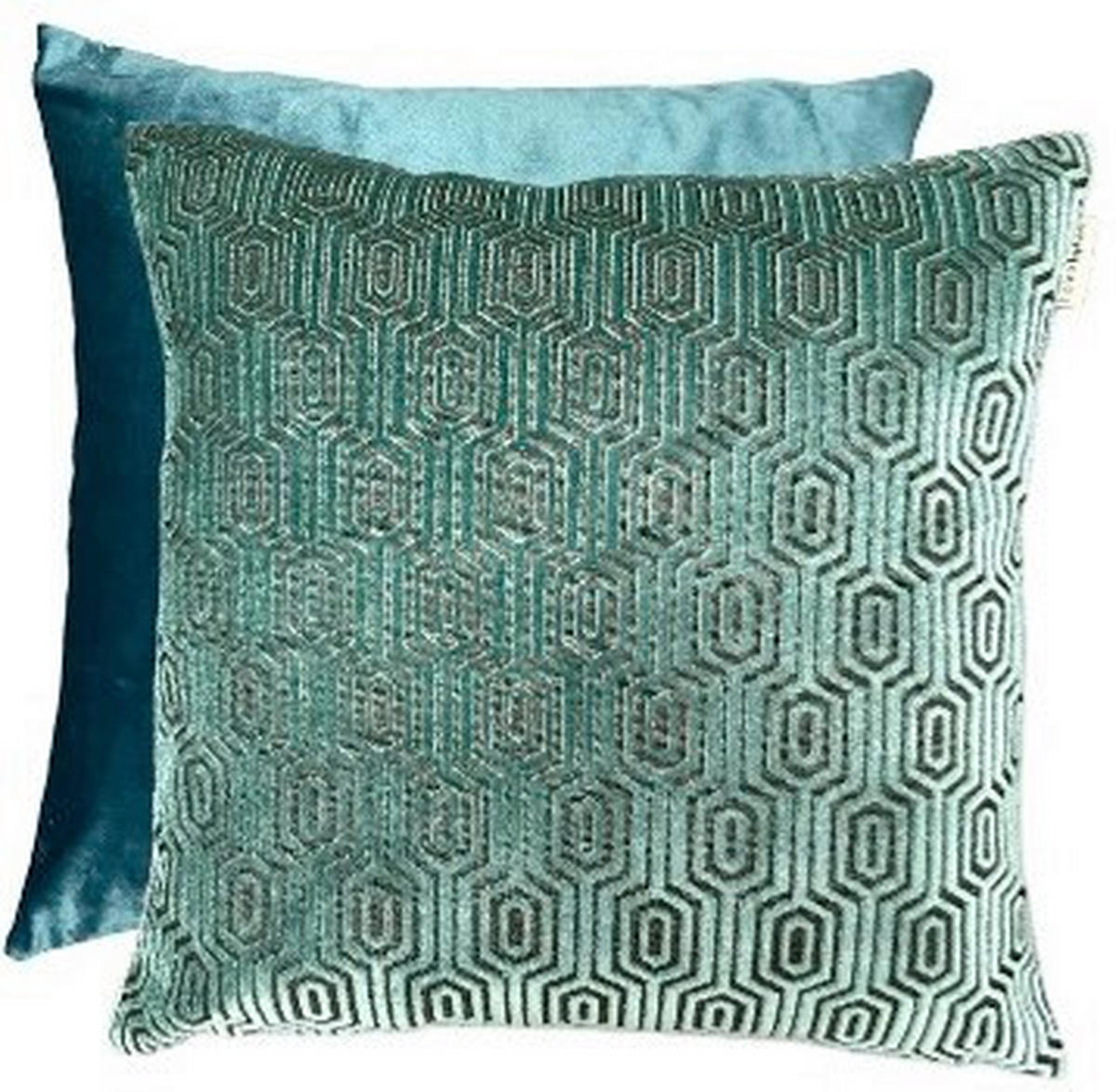 POTAH NA POLŠTÁŘ  45/45 cm - petrolej, Basics, textil (45/45cm) - Novel