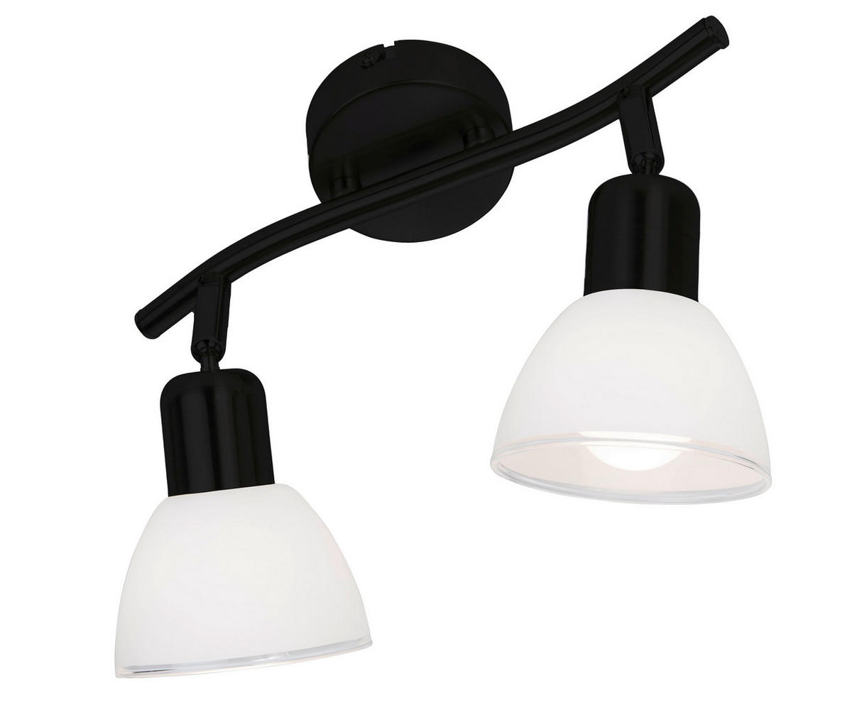 STRAHLER 9,6/25/13 cm   - Klar/Schwarz, Basics, Glas/Metall (9,6/25/13cm) - Novel