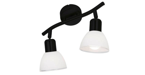 STRAHLER 9,6/25/13 cm - Klar/Schwarz, Basics, Glas/Metall (9,6/25/13cm) - Novel