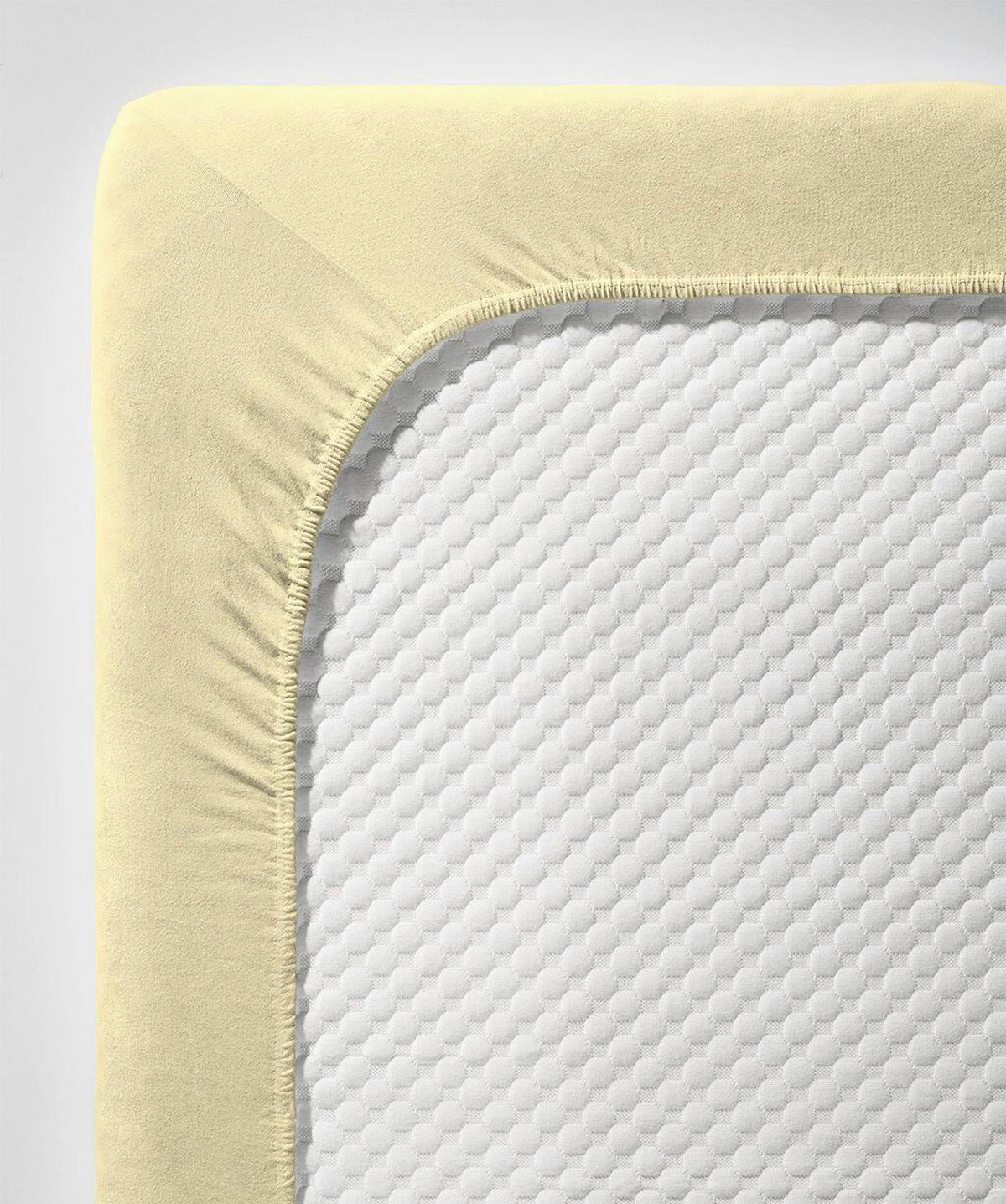 FIXLEINTUCH - Hellgelb, Basics, Textil (90-100/200-210cm) - Fleuresse