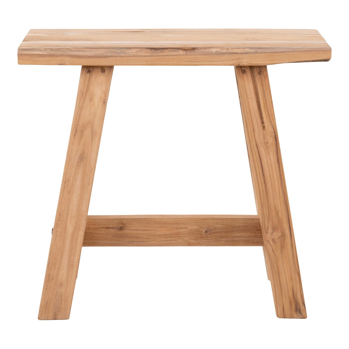 HOCKER Barcelona Teakholz Teakfarben  - Basics (50/45/25cm) - MID.YOU