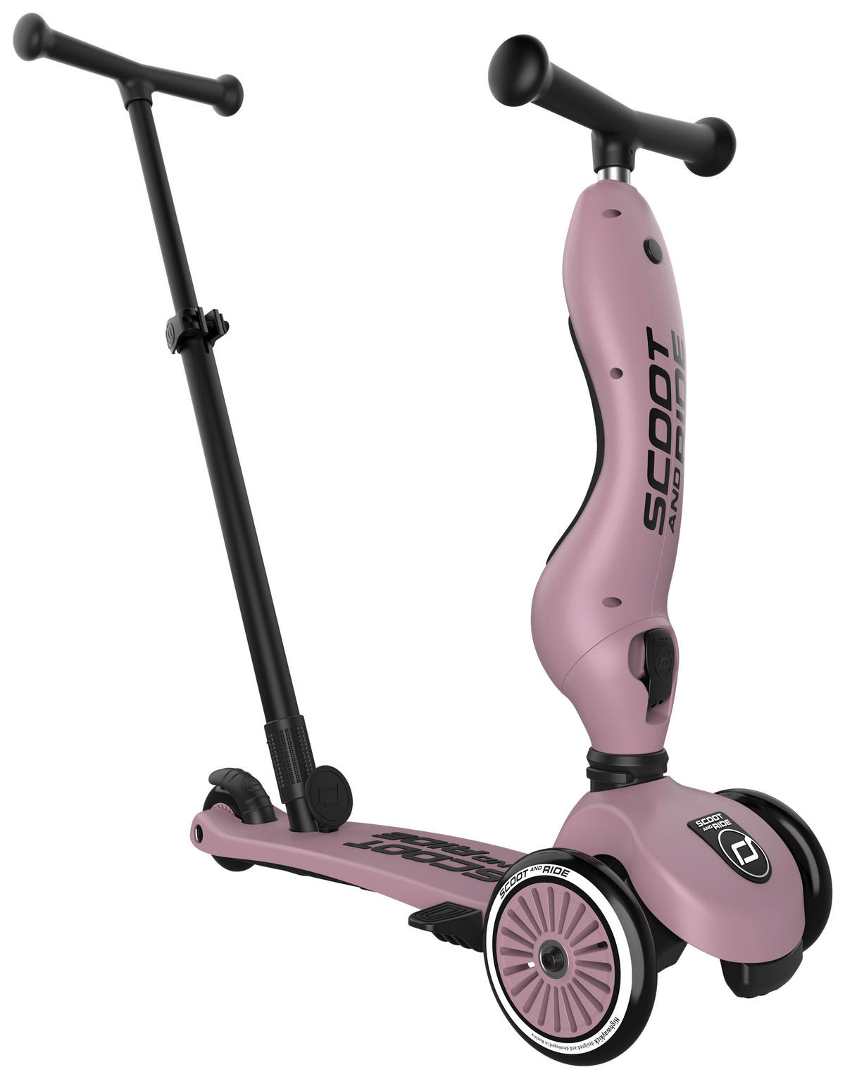 KINDERSCOOTER  - Beere, Trend, Kunststoff (3,1kg) - Scoot and Ride