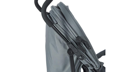 BUGGY Madrid - Dunkelgrau/Schwarz, Basics, Kunststoff/Textil (79/51/105cm) - My Baby Lou