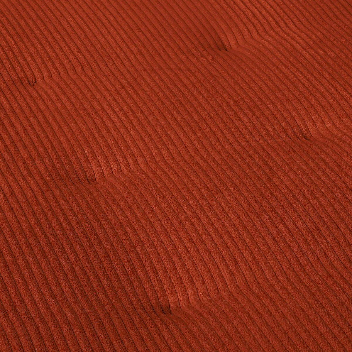 ECKSOFA inkl. Hocker Ariella in Cord Rostfarben  231/161 cm  - Rostfarben/Naturfarben, Design, Holz/Textil (231/161cm) - Livetastic