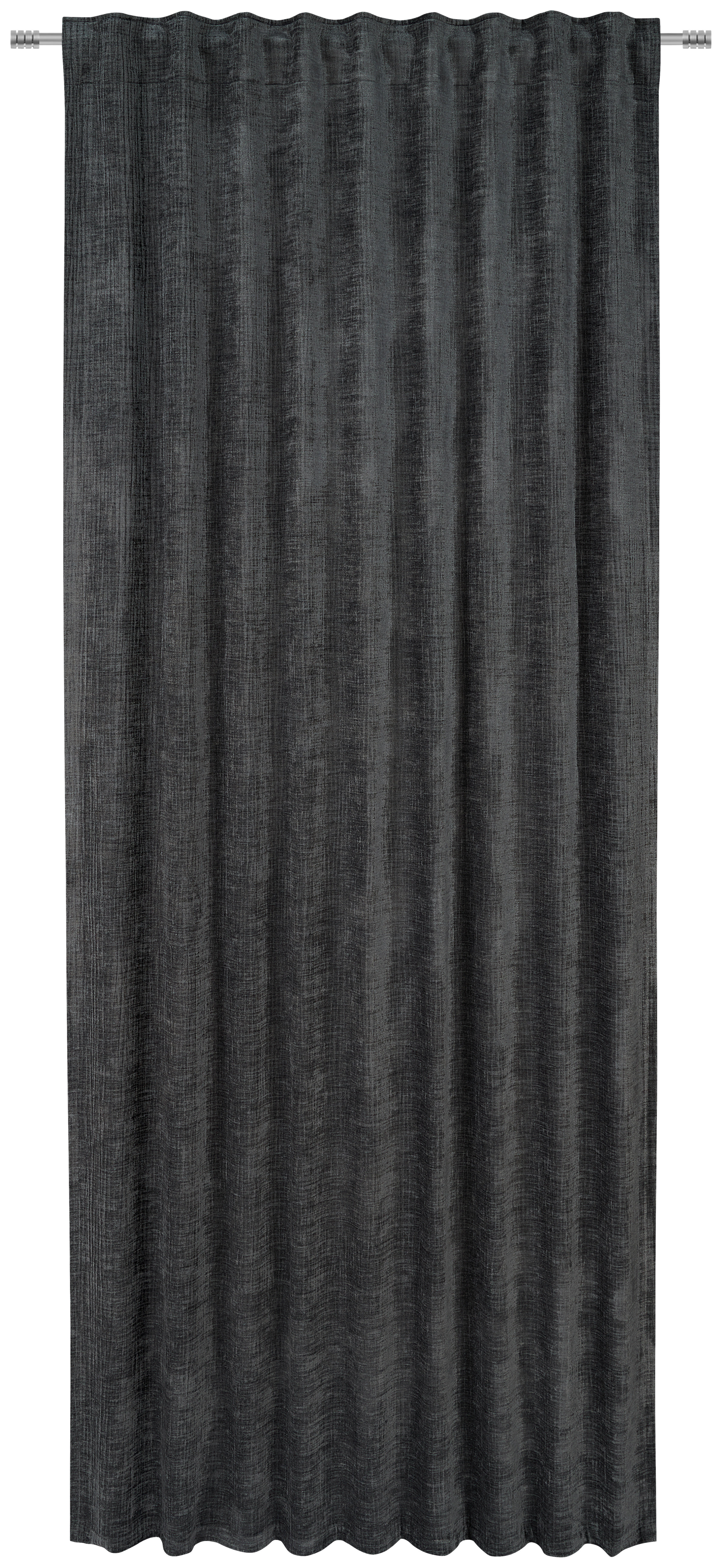 WÄRMESCHUTZVORHANG  blickdicht  145/245 cm   - Anthrazit, Basics, Textil (145/245cm) - Esposa
