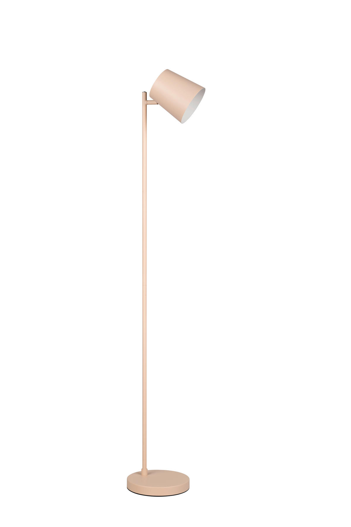 AKKU-STEHLEUCHTE 20/125 cm    - Sandfarben/Weiß, KONVENTIONELL, Metall (20/125cm)